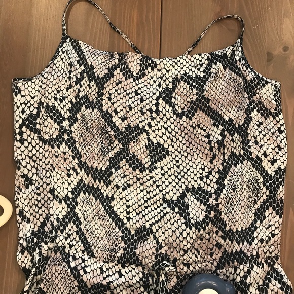 Chaser snakeskin jumpsuit with pockets - Picture 2 of 13